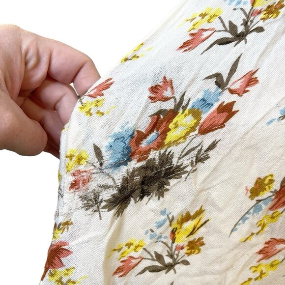 Lovestitch OS Open Kimono Kaftan Cover Up Beach Beaded Floral Boho Gypsy Swim - Picture 6 of 8